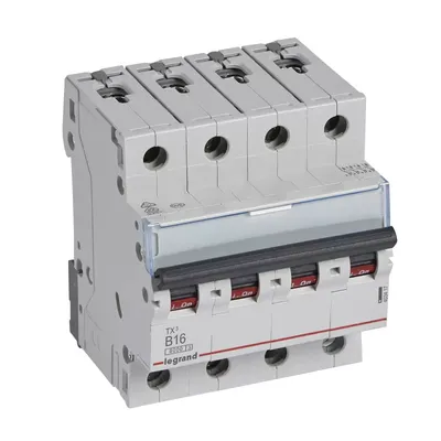 Obrázok produktu pre Legrand TX3, Miniatúrny istič, Typ B, IP20, 240 - 415 V