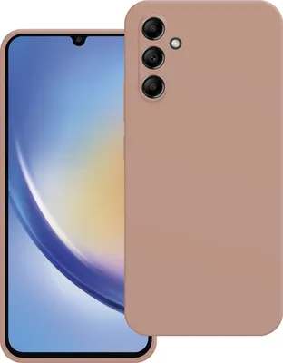 Image de Cazy Coque compatible avec Samsung Galaxy A34 Coque - Color Backcover - Rose