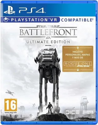 Produktbild von Electronic Arts Star Wars Battlefront - Ultimate Bundle, PlayStation 4, Multiplayer-Modus, T (Jugendliche), Physische Medien