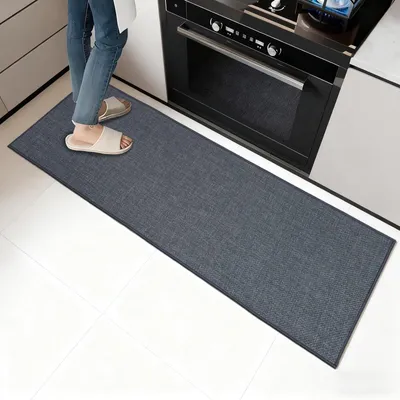 Image de Tapis de cuisine antidérapant en caoutchouc, imperméable et lavable au lave-vaisselle