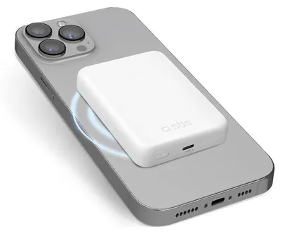 Zdjęcie produktu dla SBS TEBB5000HDMAG, 5000 mAh, Power Delivery, Bezprzewodowe ładowanie, 20 W, Biały