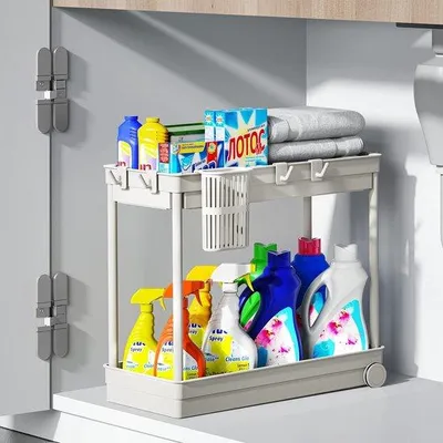 Productafbeelding van Famanu multifunctionele staande planken – zwart