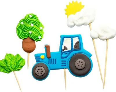 Produktbild von Zuckerfigur Kuchentraktor - K Dekor