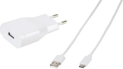 Produktbild von ViVanco™Fast, Drinnen, AC, 5 V, 1,2 m, Weiß