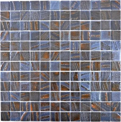 Produktbild von Mosaikfliese ECO Recycling GLAS ECO bronze oxide MOS360-07