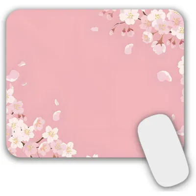 Productafbeelding van Muispad, gaming, kantoor, 24 x 20 x 0,3 cm, wasbaar, antislip, Elasthan-stof, natuurrubber
