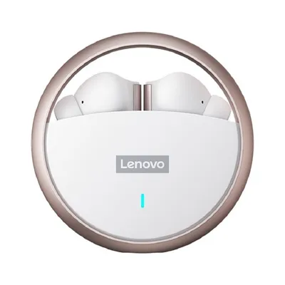 Image de Casque intra-auriculaire sans fil Bluetooth Lenovo LP60 White (36005411)
