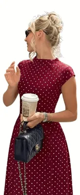 Productafbeelding van Currero Jurk met Polkadots Kurkuma XL