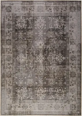 Produktbild von Teppich Til Vintage-Look Grau 120x170 cm für Außenbereich, wasserbeständig, pflegeleicht