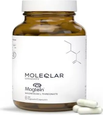 Produktbild von Moleqlar Magtein Magnesium-L-Threonate Kapseln 90 St