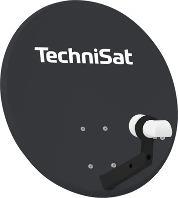 Immagine prodotto di TechniSat TECHNITENNE 60 | parabola satellitare da 60 cm con doppio LNB | grigio chiaro
