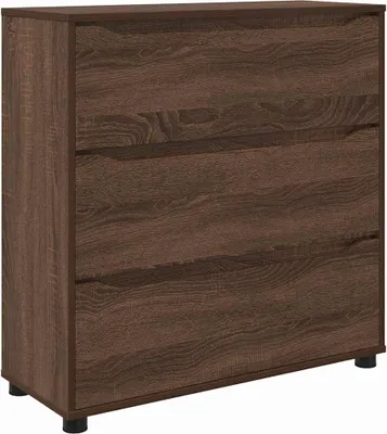 Obrázok produktu pre vidaXL Úložná skriňa hnedý dubový vzhľad 80 x 31 x 81 cm