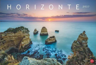 Produktbild von Heye Horizonte Wandkalender 2027 Naturaufnahmen Landschaftsfotografie 58 x 39 cm