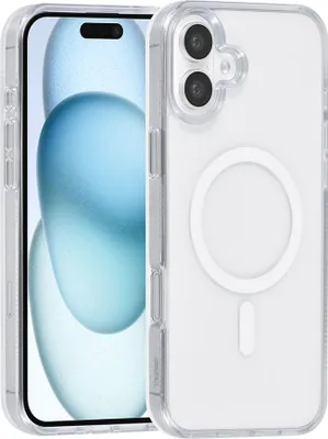 Immagine prodotto di Custodia posteriore TUNIQ per iPhone 16 Plus - Silicone Magsafe - Bianco