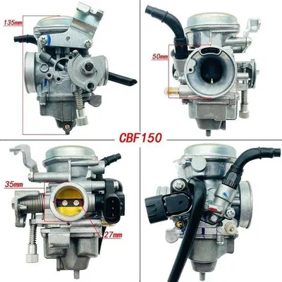 Zdjęcie produktu dla Gaźnik 27 mm z elektronicznym przepustnicą (TPS) do motocykli