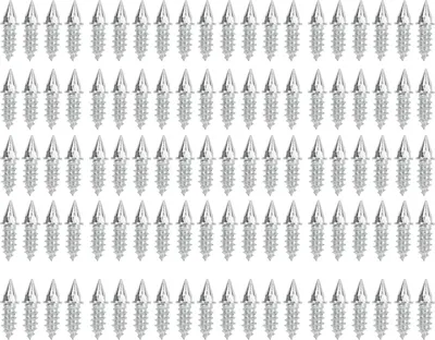 Produktbild von 100 Stück Reifenspikes, 27 mm, rutschfest, einfache Installation, zuverlässige Spikes für Auto, LKW, Fahrrad, Motorrad, ATV, SUV