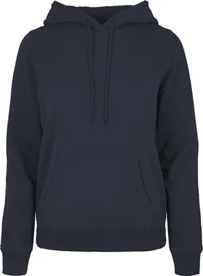 Produktbild von Build Your Brand Basic BB007 | LadiesŽ Basic Hoody Regular Fit Kängurutasche - Farbe: Navy - Größe: 5XL