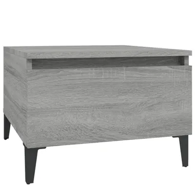 Immagine prodotto di vidaXL Tavolino grigio Sonoma 50x46x35 cm in materiale composito