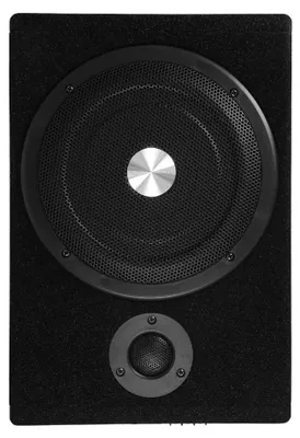 Zdjęcie produktu dla Subwoofer samochodowy do montażu pod siedzeniem – subwoofer aktywny – 20 cm, 600 W, płaski, wbudowany wzmacniacz, 90 dB – czarny