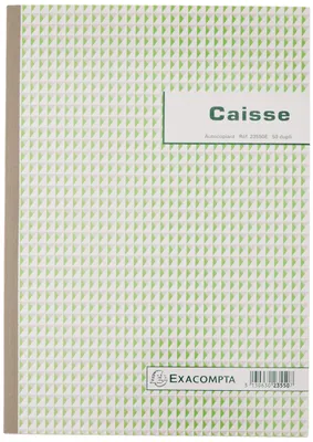 Immagine prodotto di EXACOMPTA Manifold "Caisse", 297 x 210 mm, duplicato