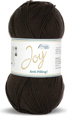 Produktbild von Rellana Joy,100g/250m 100% Polyacryl antipilling weich und pflegeleicht braun (6)