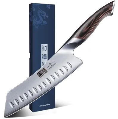 Productafbeelding van HOSHANHO Santoku mes, extreem scherpe keukenmessen, koksmes