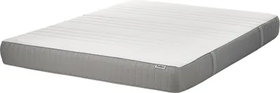 Zdjęcie produktu dla BELIANI Materac z pianki 160 x 200 cm średnio twardy zdejmowany pokrowiec z poliestru do sypialni akcesoria