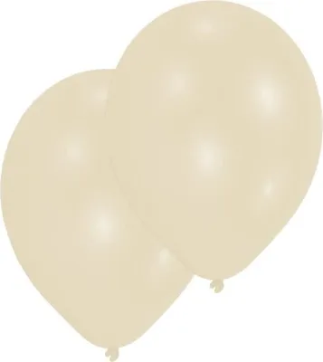 Image de ballons crème vanille 27,5 cm 10 pièces
