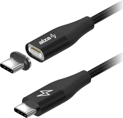 Image de AlzaPower MagCore USB-C vers USB-C 100W 2m noir