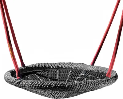 Produktbild von Huck Seilspielgeräte Schaukelsitz "Vogelnest", Aufhängehöhe 200 cm, Schwarz