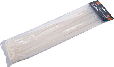 Zdjęcie produktu dla Taśmy przewodzące białe, 380x4,8mm, 100szt, NYLON