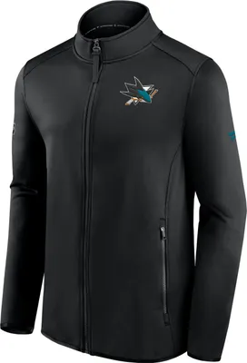 Produktbild von San Jose Sharks NHL Fanatics Authentic Pro Rink Fleece Jacke-L