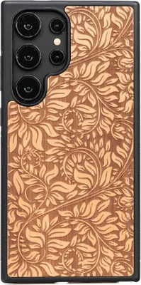 Obrázek produktu pro Dřevěné pouzdro Bewood pro Samsung Galaxy S24 Ultra APFELBLÄTTER