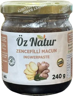 Zdjęcie produktu dla Öz Natur | Pasta imbirowa 240 g