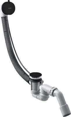 Immagine prodotto di hansgrohe AXOR Flexaplus S set complet, garniture de vidage et de trop-plein, pour baignoires normales, 58316670, 58316670