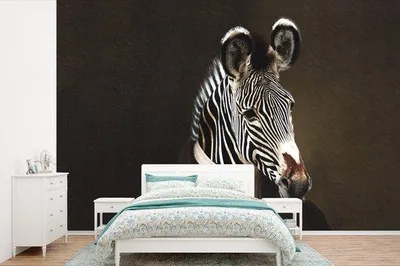 Produktbild von Kunstfotobehang Oude meesters Zebra Breit 360 cm x Höhe 240 cm