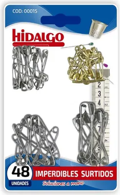Immagine prodotto di Blister assortimento 48 spilli Hidalgo
