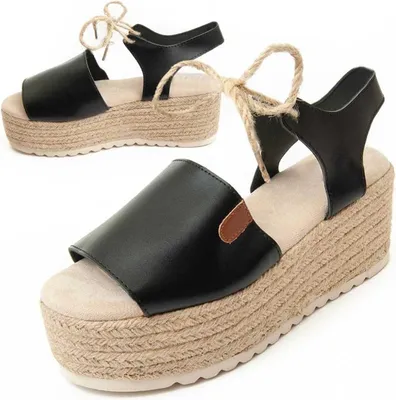 Produktbild von Montevita Keilsandalen Pellis Schwarz