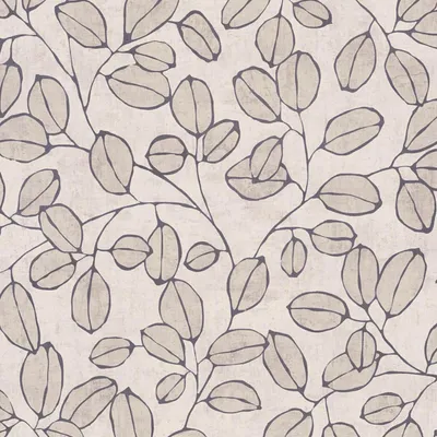 Produktbild von Profhome 791484-GU Landhaus Tapete Floral grau seiden-grau quarz-grau 5,33 m2