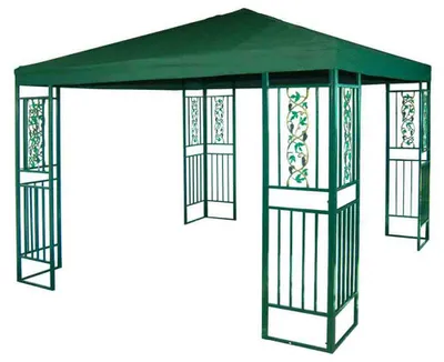 Immagine prodotto di Gazebo da Giardino 3x3m in Metallo Morel Ferro Verde