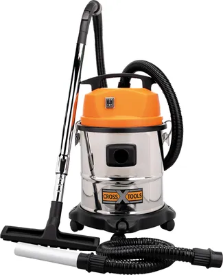 Zdjęcie produktu dla Cross Tools 68519, 1200 W, Suchy i Mokry, Czarny, Szary, Pomarańczowy