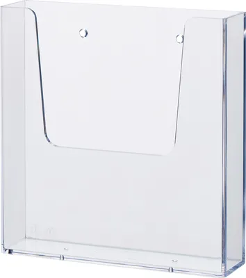 Produktbild von helit Wand Prospekthalter DIN A5 transparent