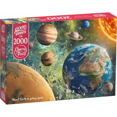 Immagine prodotto di CHERRY PAZZI Puzzle Pianeta Terra nella Galassia 2000 pezzi