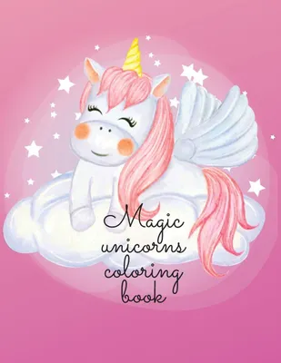 Produktbild von Magic unicorns coloring book