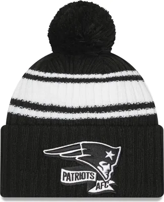 Obrázek produktu pro New Era SIDELINE BLACK Winter Mütze - New England Patriots
