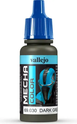 Vallejo Mecha Color 030 Dark Green 17ml Airbrushfarbe