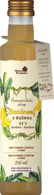 Obrázek produktu pro Naturprodukt sirup Banánový 250 ml