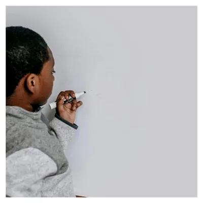 Produktbild von Weißer Trockenabwaschbarer Whiteboard-Aufkleber aus Kunststoff mit Selbstklebender Statischer Folie für Schule und Büro