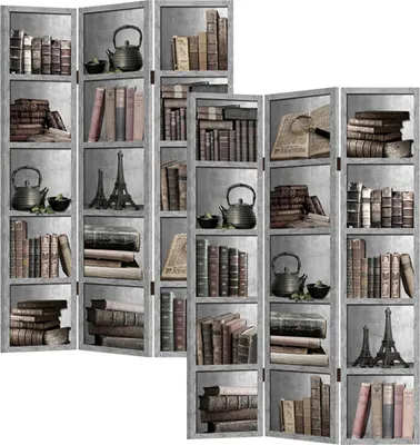 Produktbild von Paravent Bücherregal HTI-Line