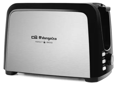 Toaster, 2 Schlitze, 7 Bräunungsstufen, 750 W, Krümelschublade